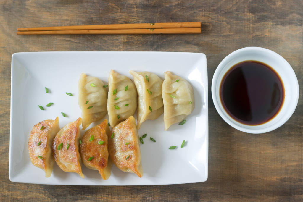 TERIYAKI CHICKEN POTSTICKERS Specific Pacific Foods